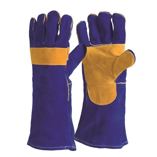 FRONTIER GAUNTLET BLUE WELDERS WITH 